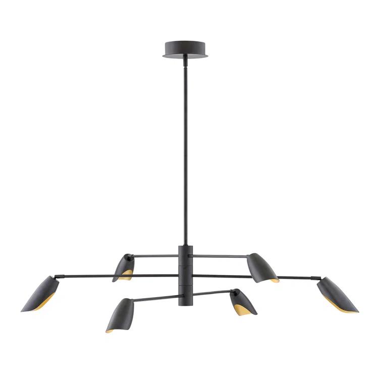Jurado Chandelier - Black / 50"Dia