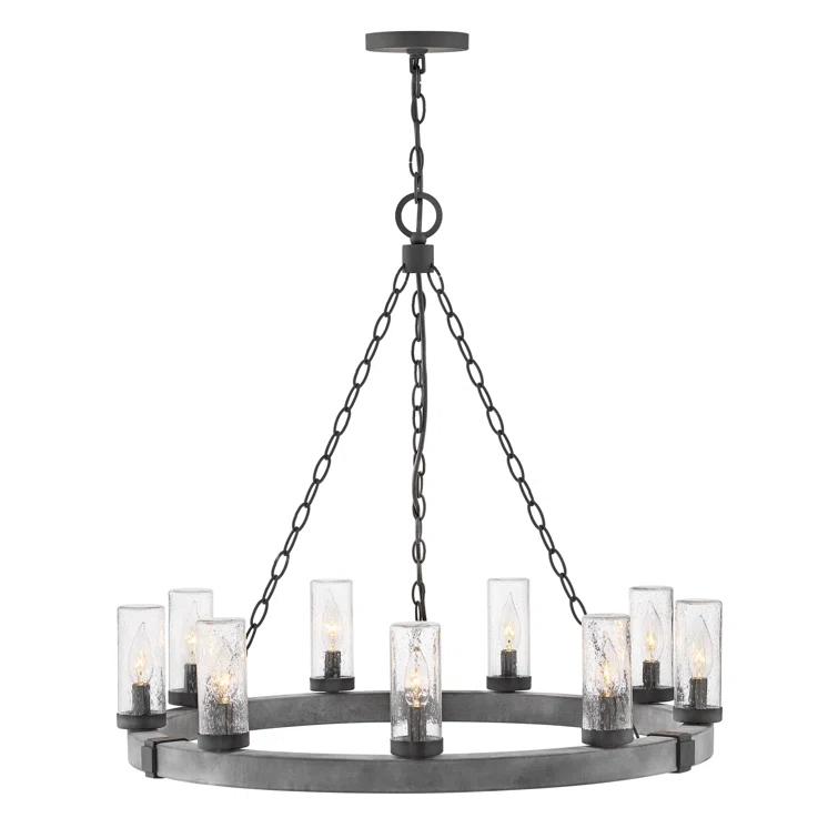 Sawyer 6 - Bulb 23.25" H Outdoor Chandelier