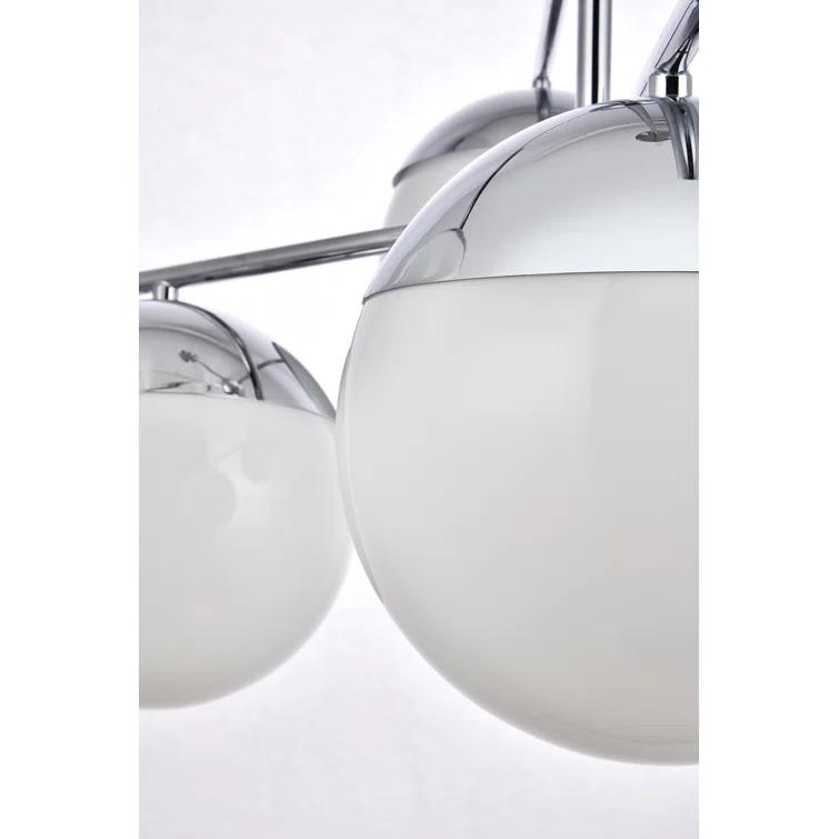Yearby 6 - Light Dimmable Tiered Chandelier