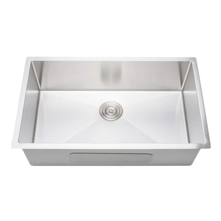 Chef's Series 32'' L Undermount Single Bowl Stainless Steel Kitchen Sink
