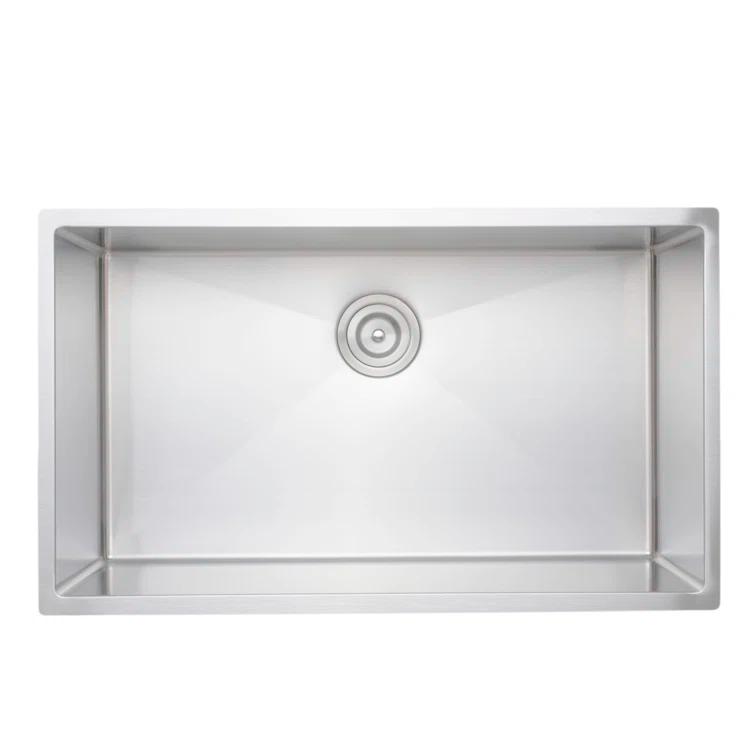 Chef's Series 32'' L Undermount Single Bowl Stainless Steel Kitchen Sink
