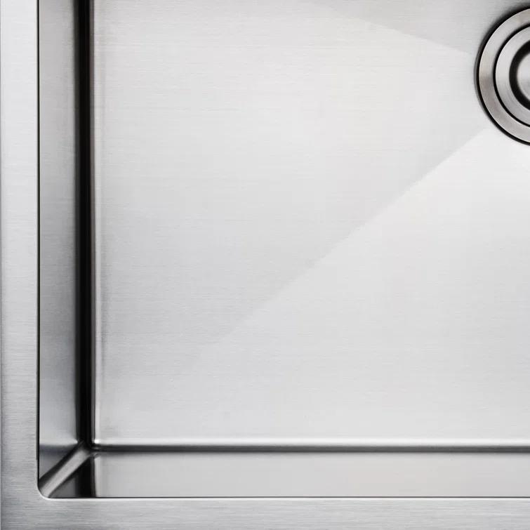 Chef's Series 32'' L Undermount Single Bowl Stainless Steel Kitchen Sink