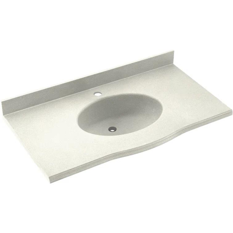 25'' Swanstone Single Bathroom Vanity Top with Sink