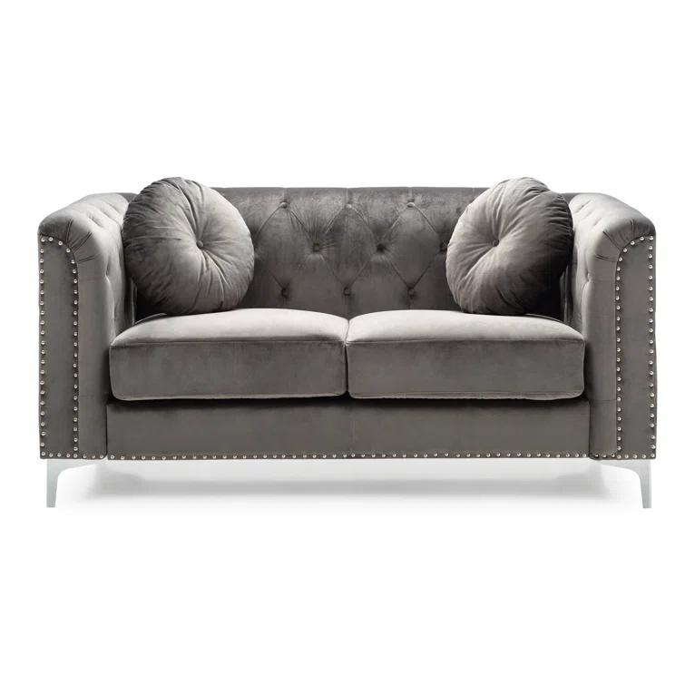 Soho 62'' Velvet Loveseat
