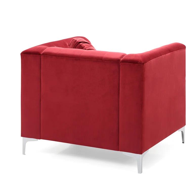 Soho Velvet Chesterfield Chair