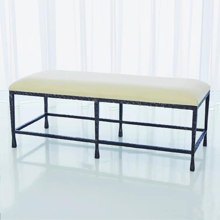Quad Pod Bench w/Muslin Cushion