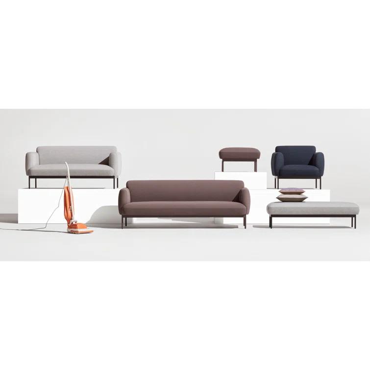 Puff Puff Polyester Upholstered Bench