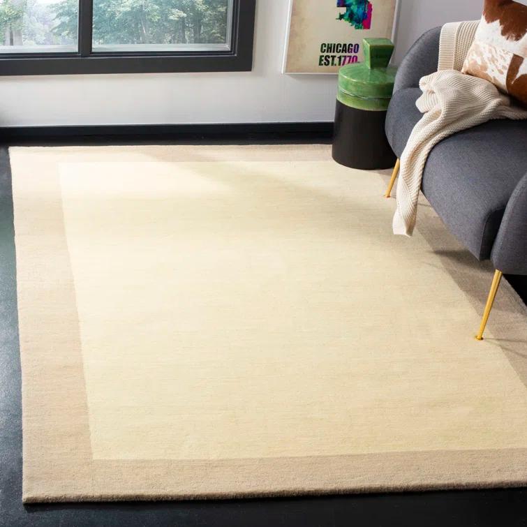 Morano Hand Loomed Wool Solid Color Rug