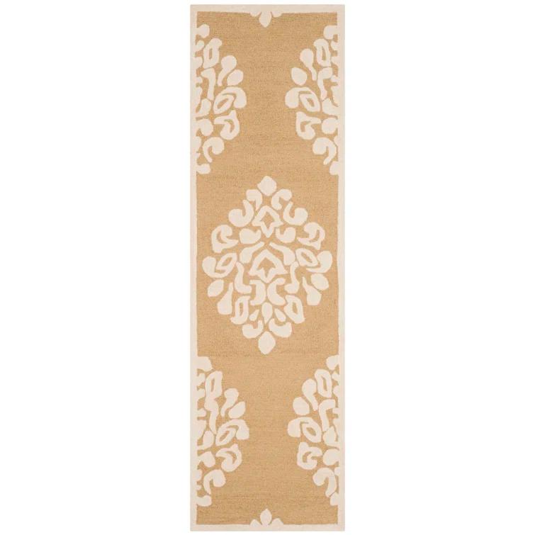Floret Martha Stewart Hand Tufted Wool Damask Rug