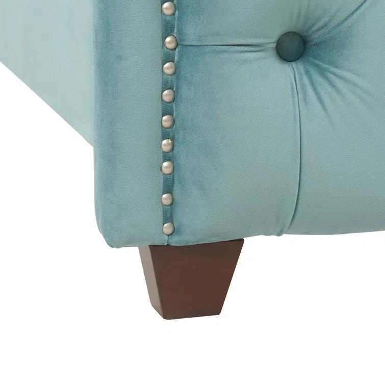 Coleman Upholstered Wingback Bed