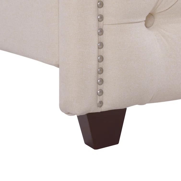 Coleman Upholstered Wingback Bed