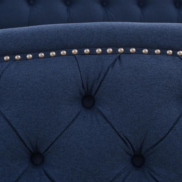 Coleman Upholstered Wingback Bed