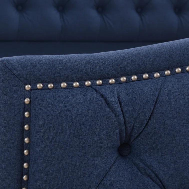 Coleman Upholstered Wingback Bed