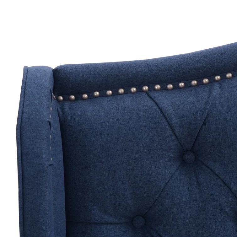 Coleman Upholstered Wingback Bed