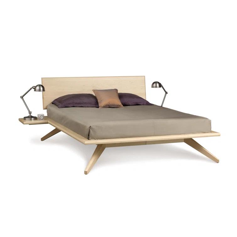 Astrid Solid Wood Bed