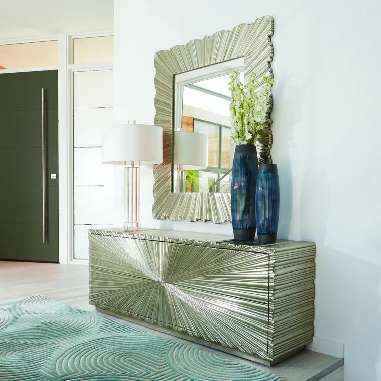Linenfold Mirror