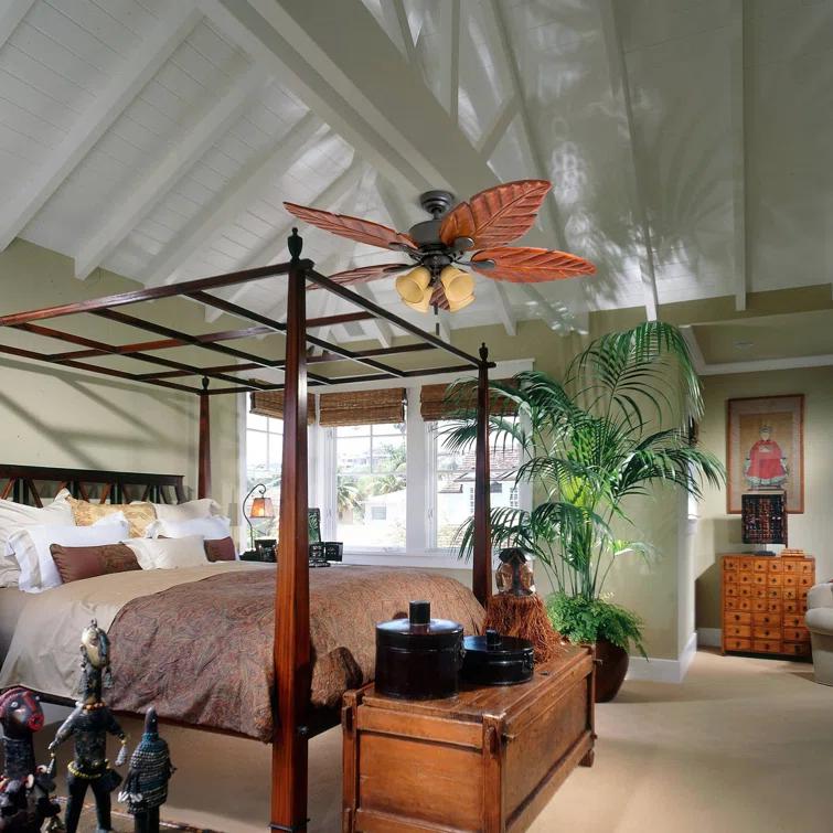 Honeywell 52" Royal Palm Tropical 5 Blade Ceiling Fan
