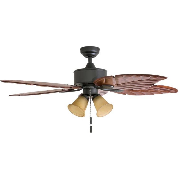 Honeywell 52" Royal Palm Tropical 5 Blade Ceiling Fan