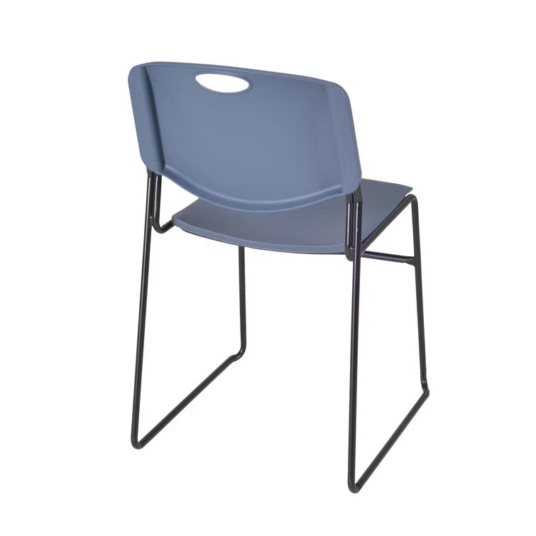 Regency Regency Zeng Ultra Compact Metal Frame Armless Stackable Chair (Set of 50)