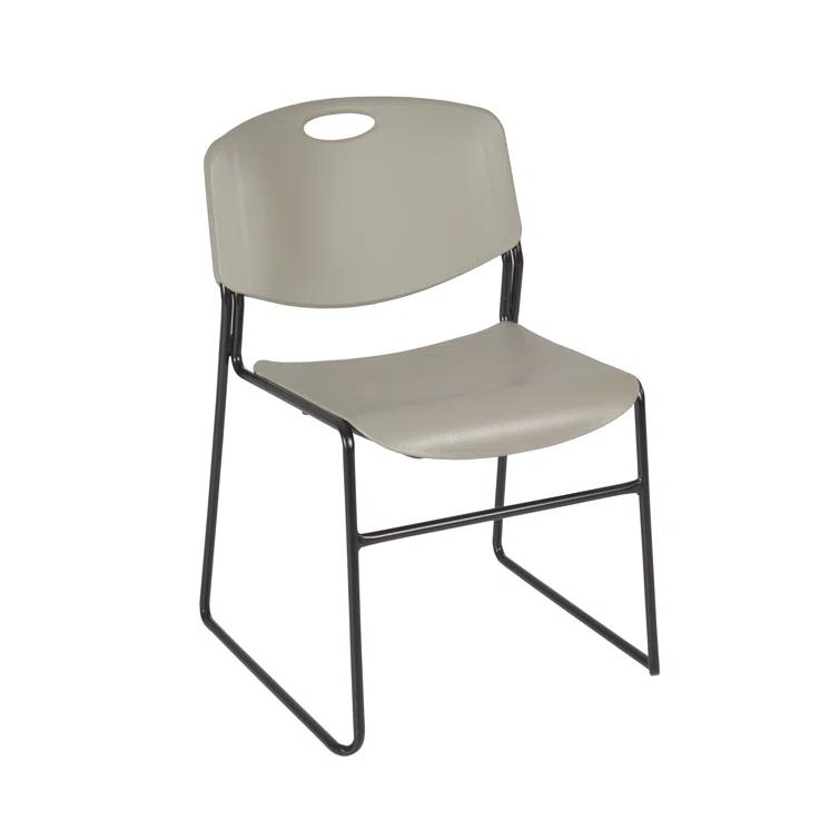 Regency Zeng Ultra Compact Metal Frame Armless Stackable Chair (Set of 50)