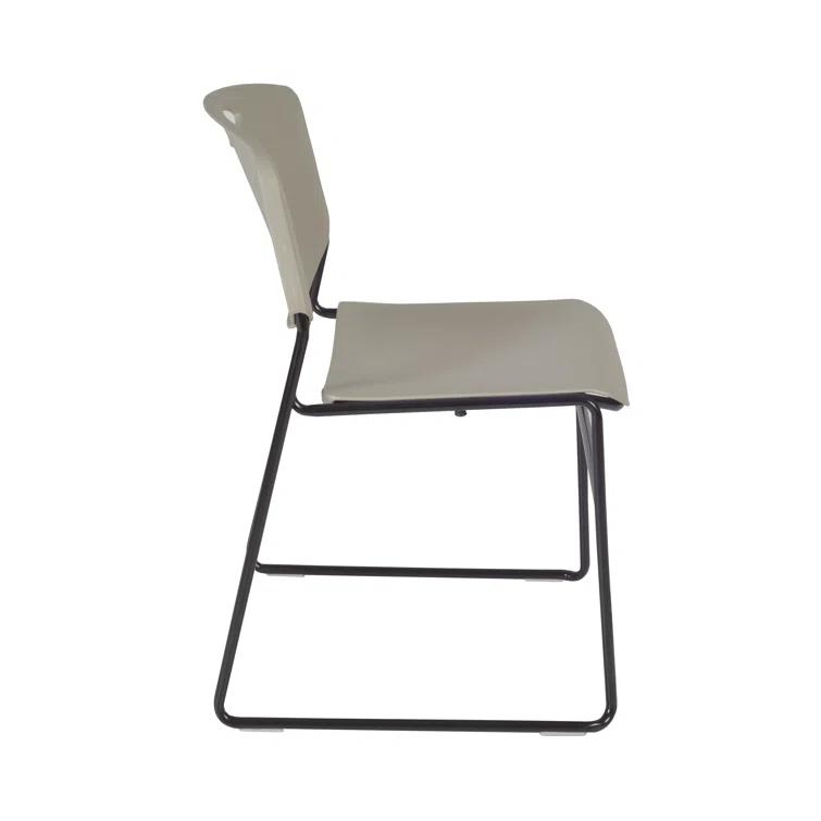 Regency Zeng Ultra Compact Metal Frame Armless Stackable Chair (Set of 50)