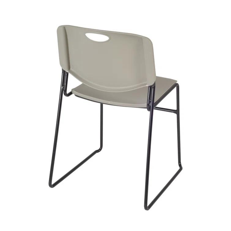 Regency Zeng Ultra Compact Metal Frame Armless Stackable Chair (Set of 50)