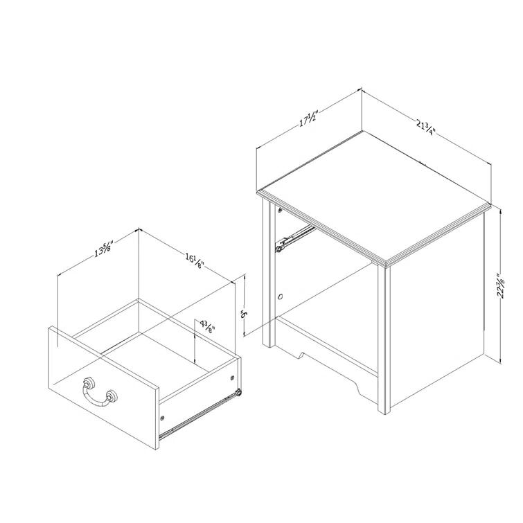 Navali 1 - Drawer 21.75"
