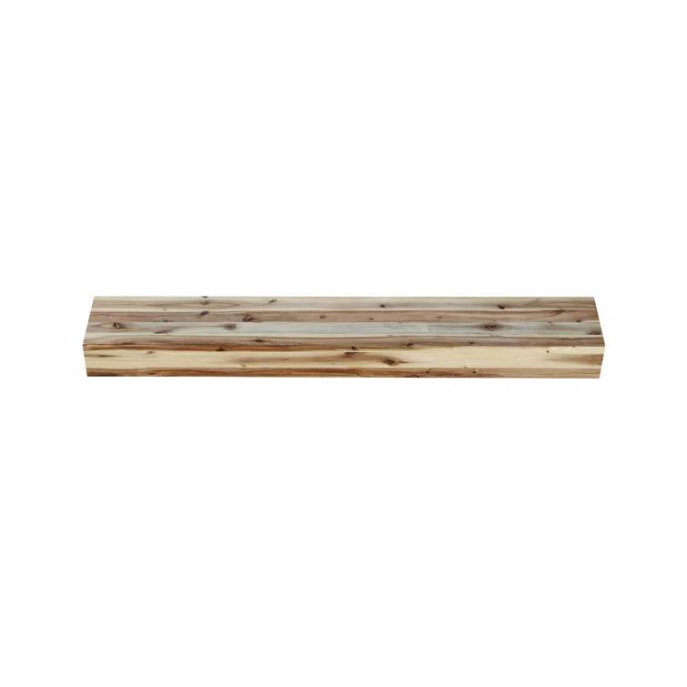 Acacia Fireplace Mantel Shelf