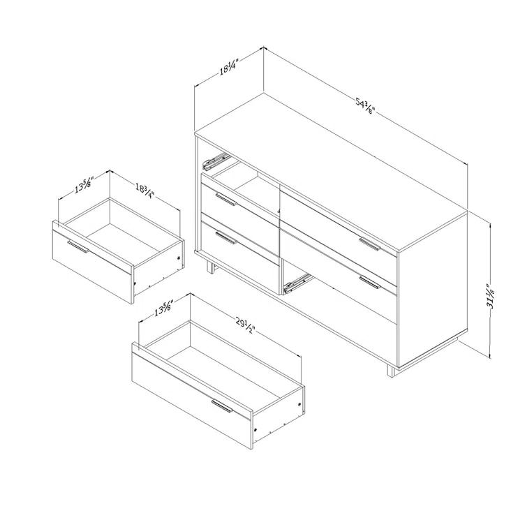 Fynn 6-Drawer Dresser