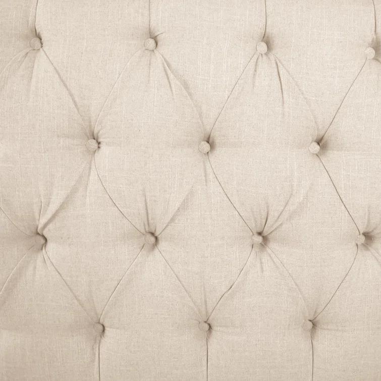 Annabel Upholstered Wingback Bed