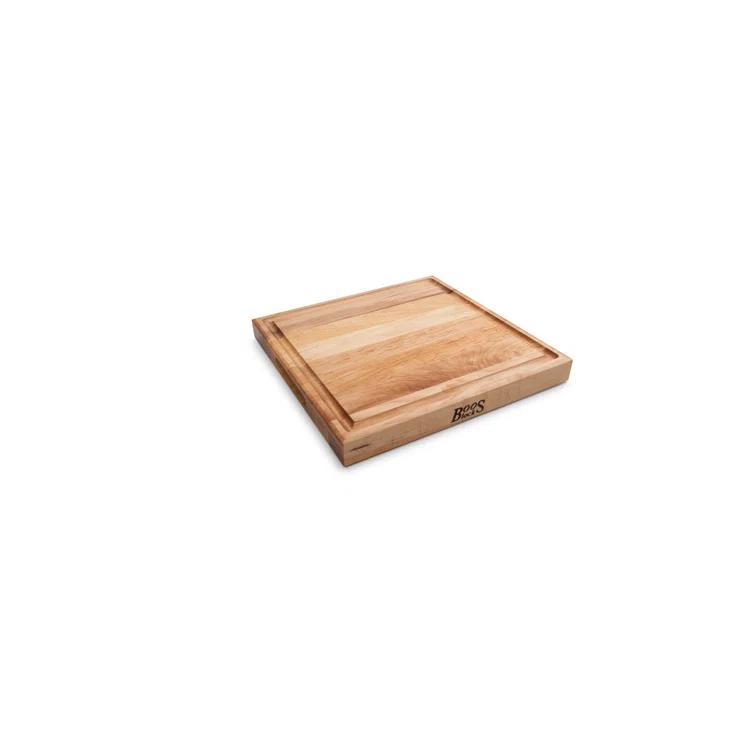 John Boos John Boos Chef's Collection Edge Grain 1.75" Maple Cutting Board with Groove