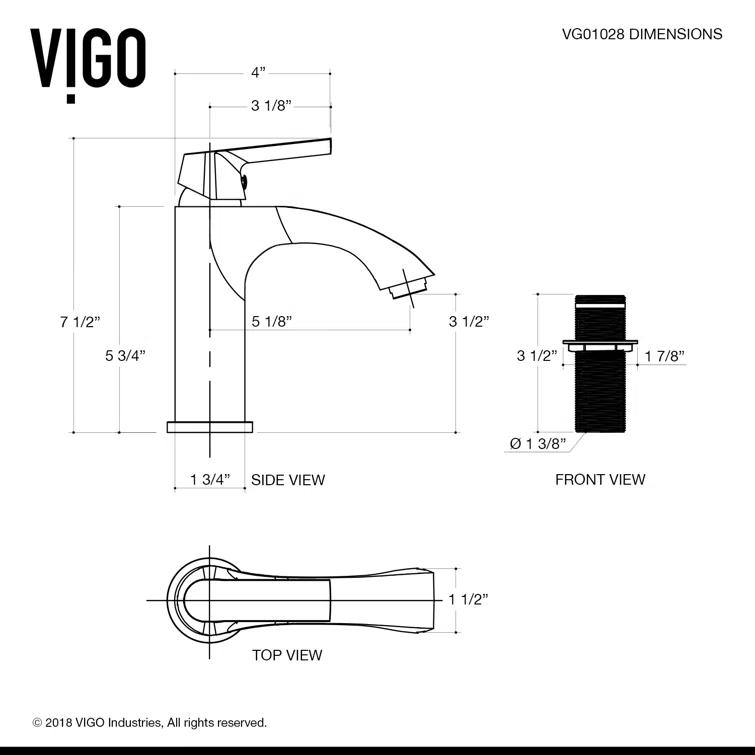 Penela Single Hole Bathroom Faucet