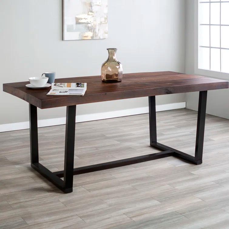 Amarapal Pine Solid Wood Dining Table