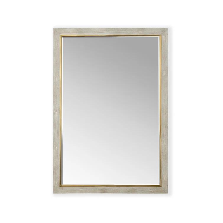 Kensington Wood Flat Wall Mirror