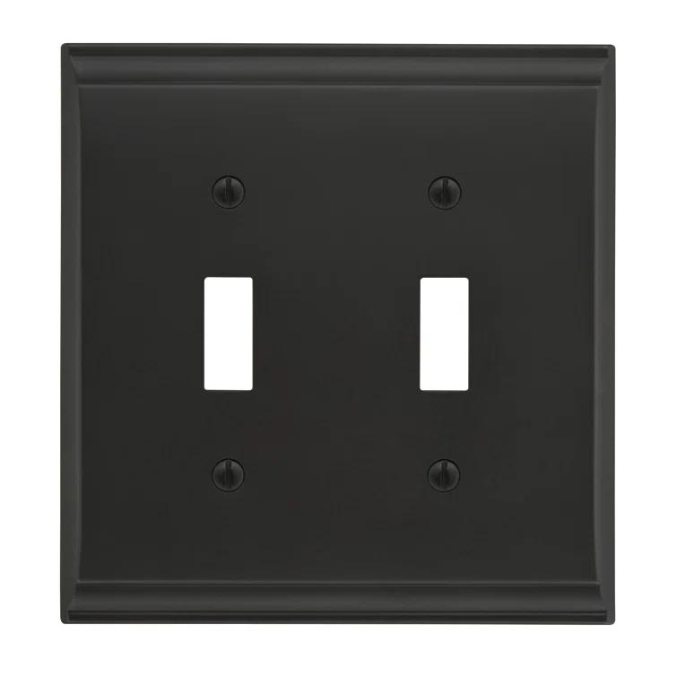 Candler 2-Gang Toggle Light Switch Wall Plate