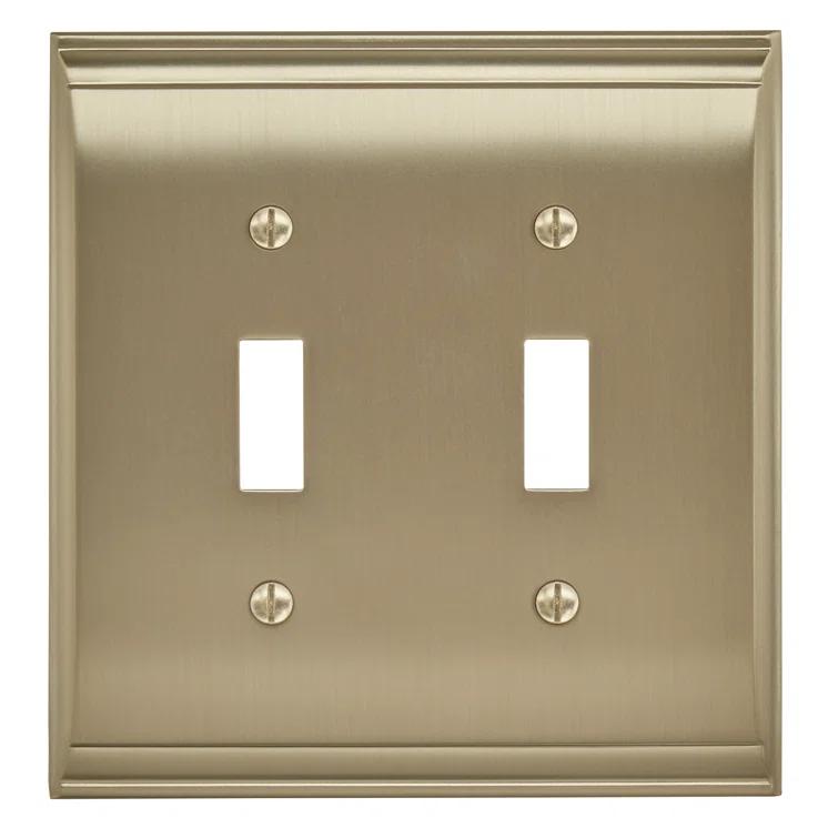 Candler 2-Gang Toggle Light Switch Wall Plate
