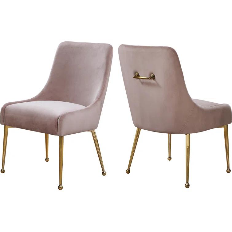 Rickyah 19.5'' H Velvet Upholstered Side Chair