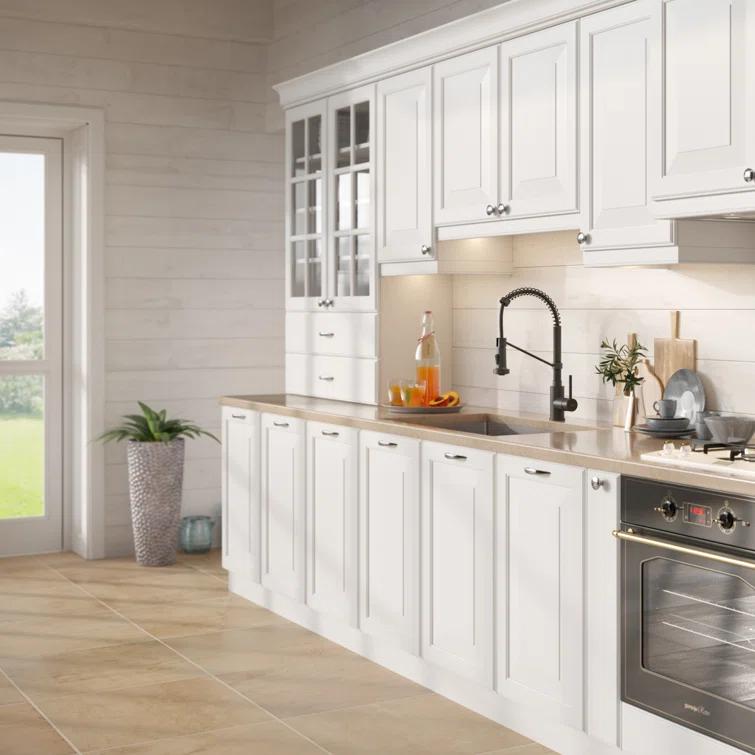 KRAUS 30-in Standart PRO Kitchen Sink Combo Set with Bolden Kitchen Faucet and Soap Dispenser