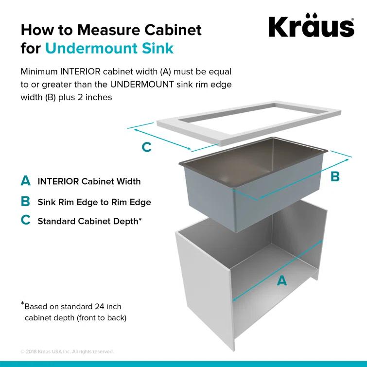 KRAUS 30-in Standart PRO Kitchen Sink Combo Set with Bolden Kitchen Faucet and Soap Dispenser