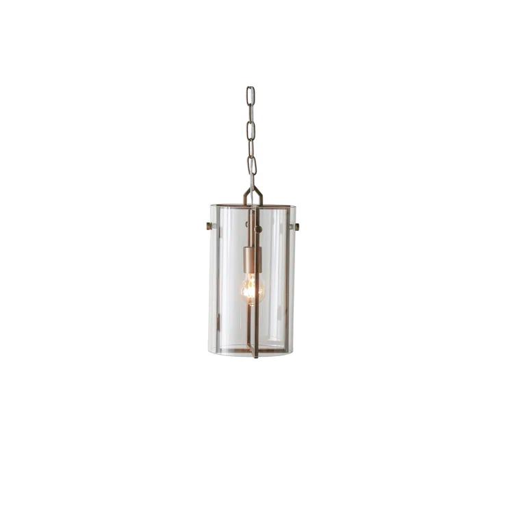 Single Light Glass Dimmable Pendant