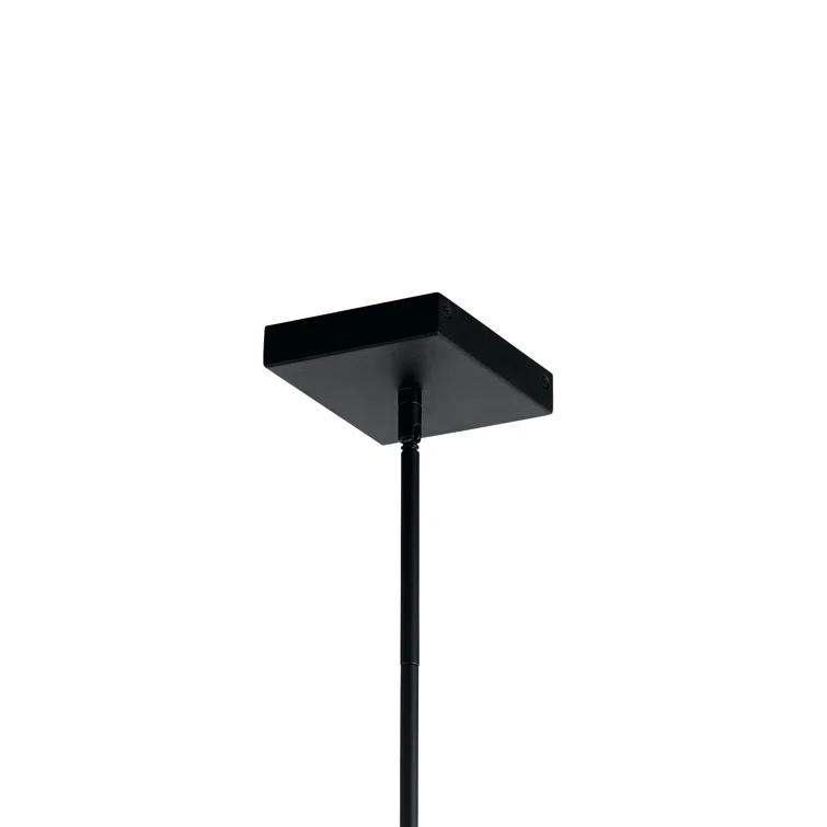 Elan - 84082 - LED Pendant - Axis - Matte Black/Chrome-1pack