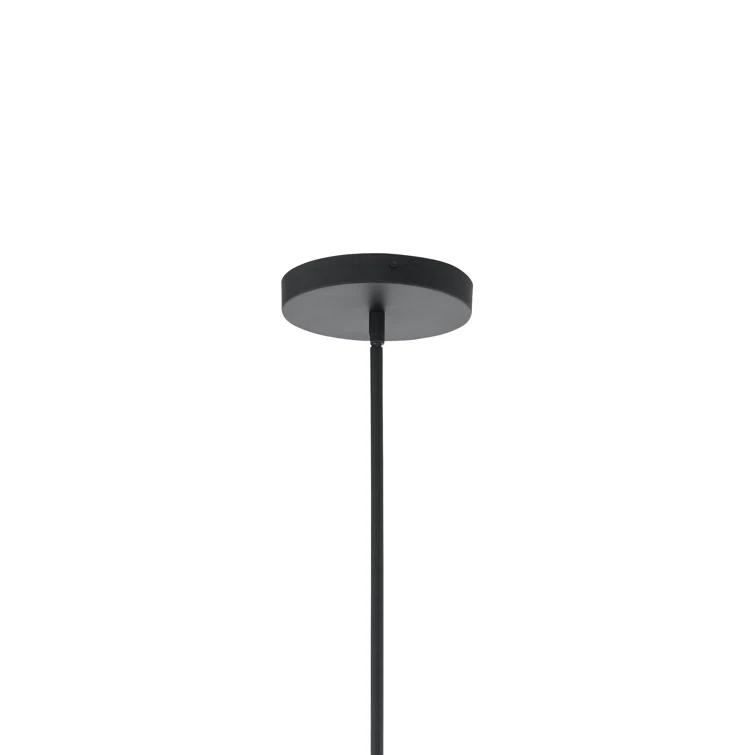 84087-Elan Lighting-Everest - 35.5 Inch 8 LED Chandelier-Matte Black Finish    -Traditional Installation