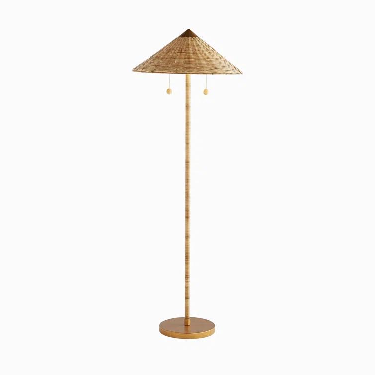 Terrace Floor Lamp by Arteriors - Natural