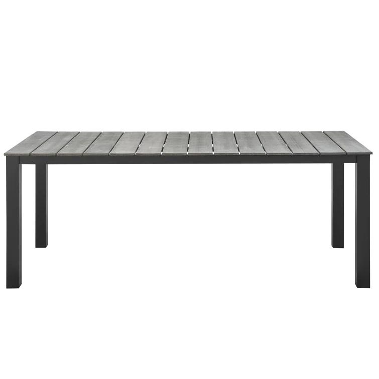 Modway Maine 80" Outdoor Patio Dining Table