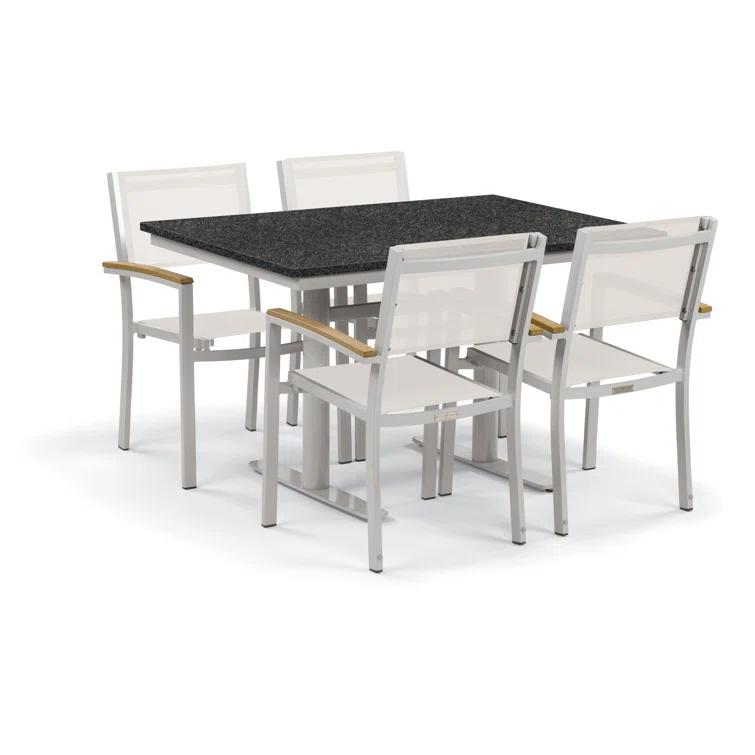 Travira Stacking Patio Arm Chair