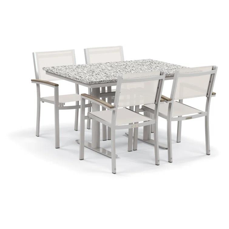 Travira Stacking Patio Arm Chair