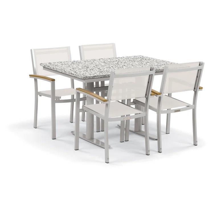 Travira Stacking Patio Arm Chair