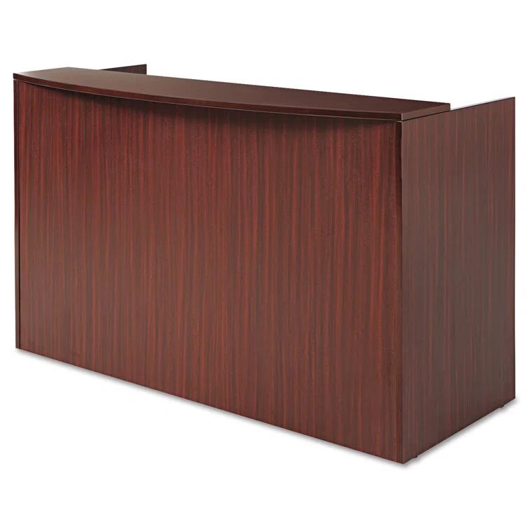 Valencia Series Rectangle Synthetic Laminate Reception Desk