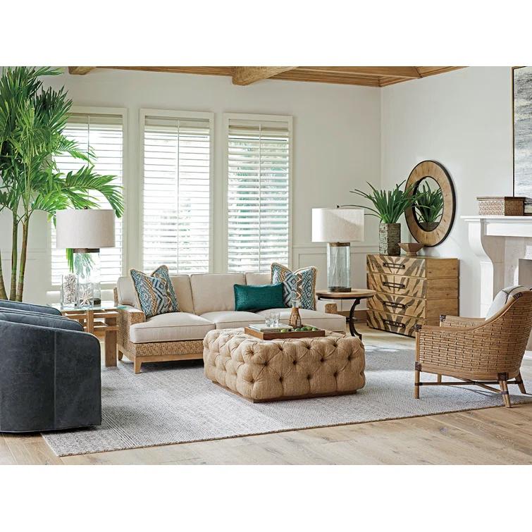 Tommy Bahama Home Los Altos Laurel Cocktail Ottoman