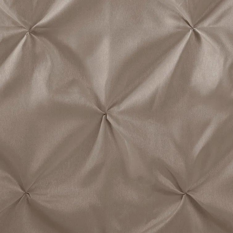 Madison Park Laurel Tufted Semi-Sheer Shower Curtain
